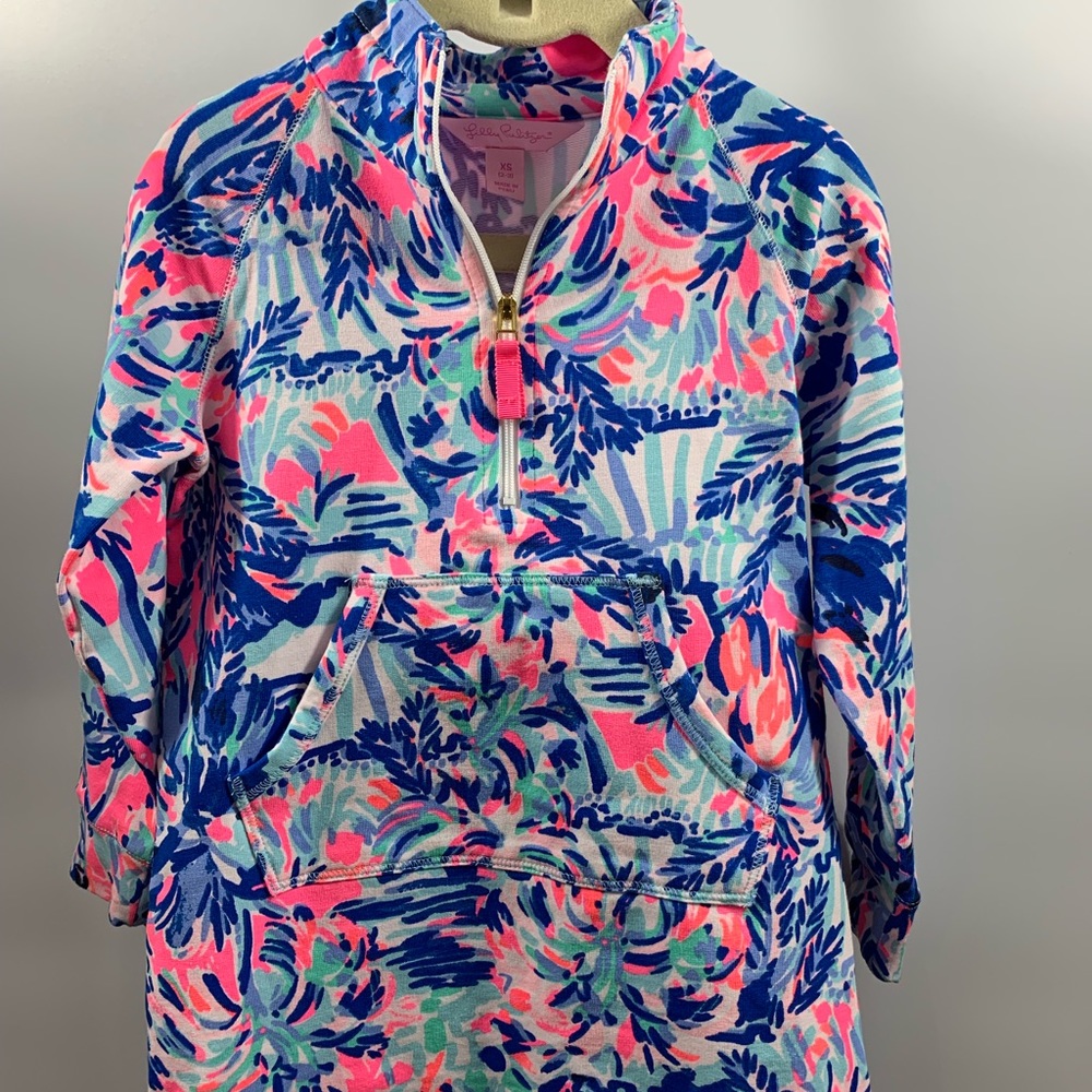 Lilly Pulitzer sweatshirt dress 2-3